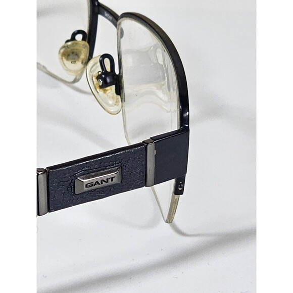 Gant Unisex Eyeglass Frames G Caprile Sbl 54-17 140 Blue Half Rim FRAMES ONLY! - Picture 13 of 14